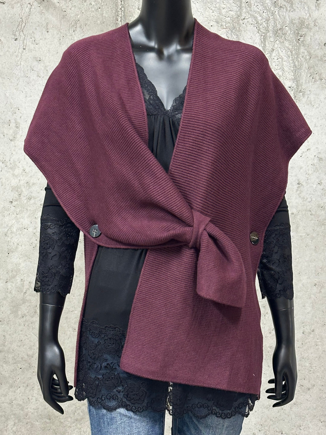 Gilet en maille "Maria" (38/42) MADE IN ITALY
