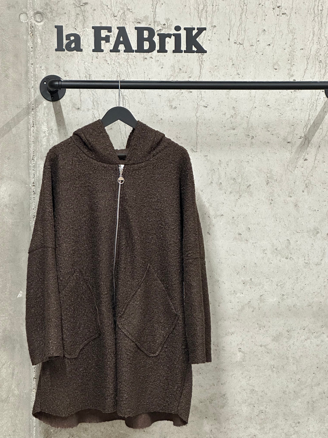 Manteau mi-saison "Elodie" (44/48) MADE IN ITALY