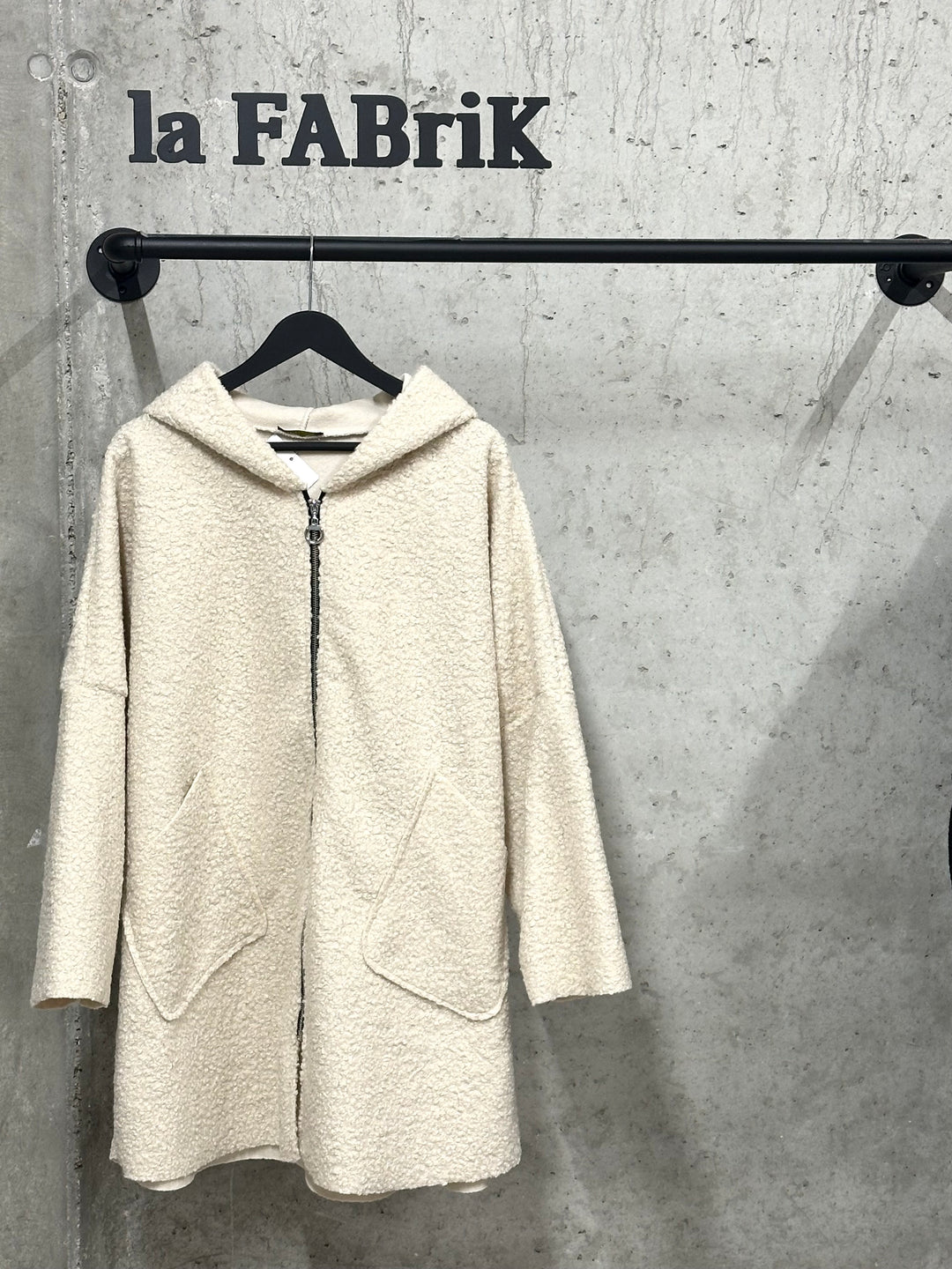 Manteau mi-saison "Elodie" (44/48) MADE IN ITALY