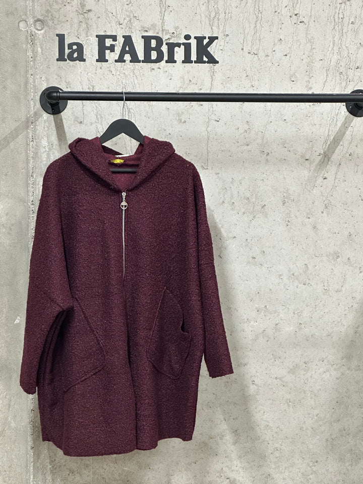 Manteau mi-saison "Elodie" (44/48) MADE IN ITALY