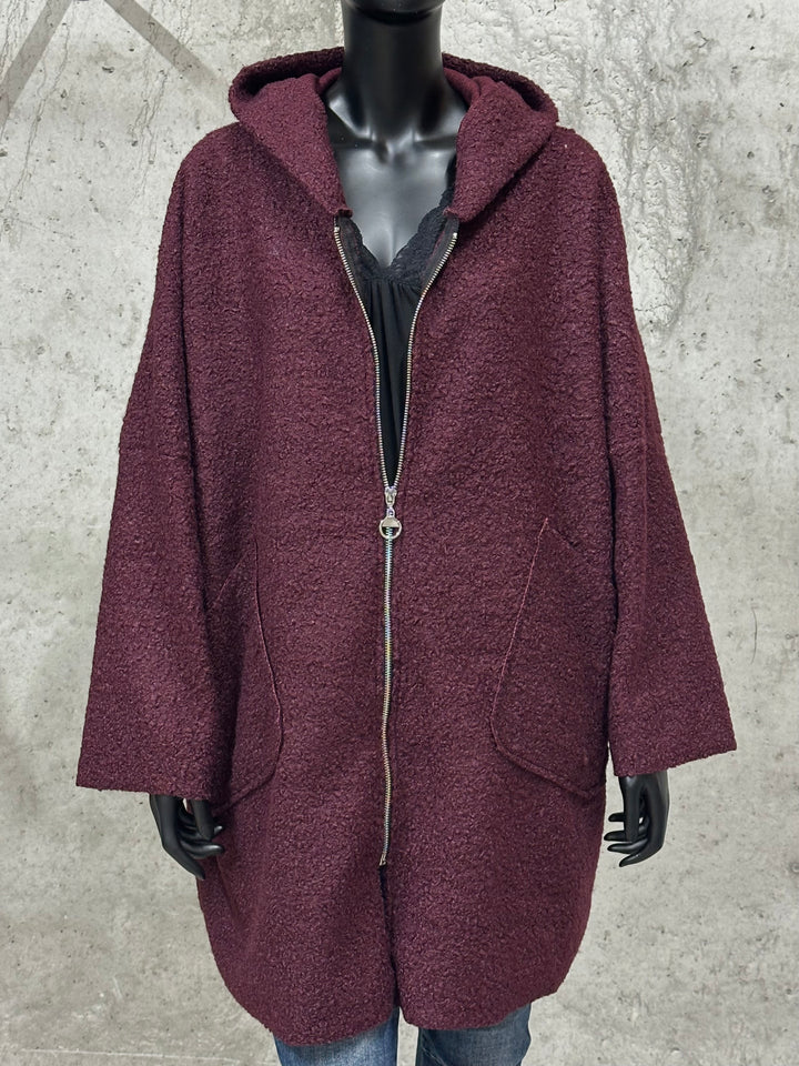 Manteau mi-saison "Elodie" (44/48) MADE IN ITALY