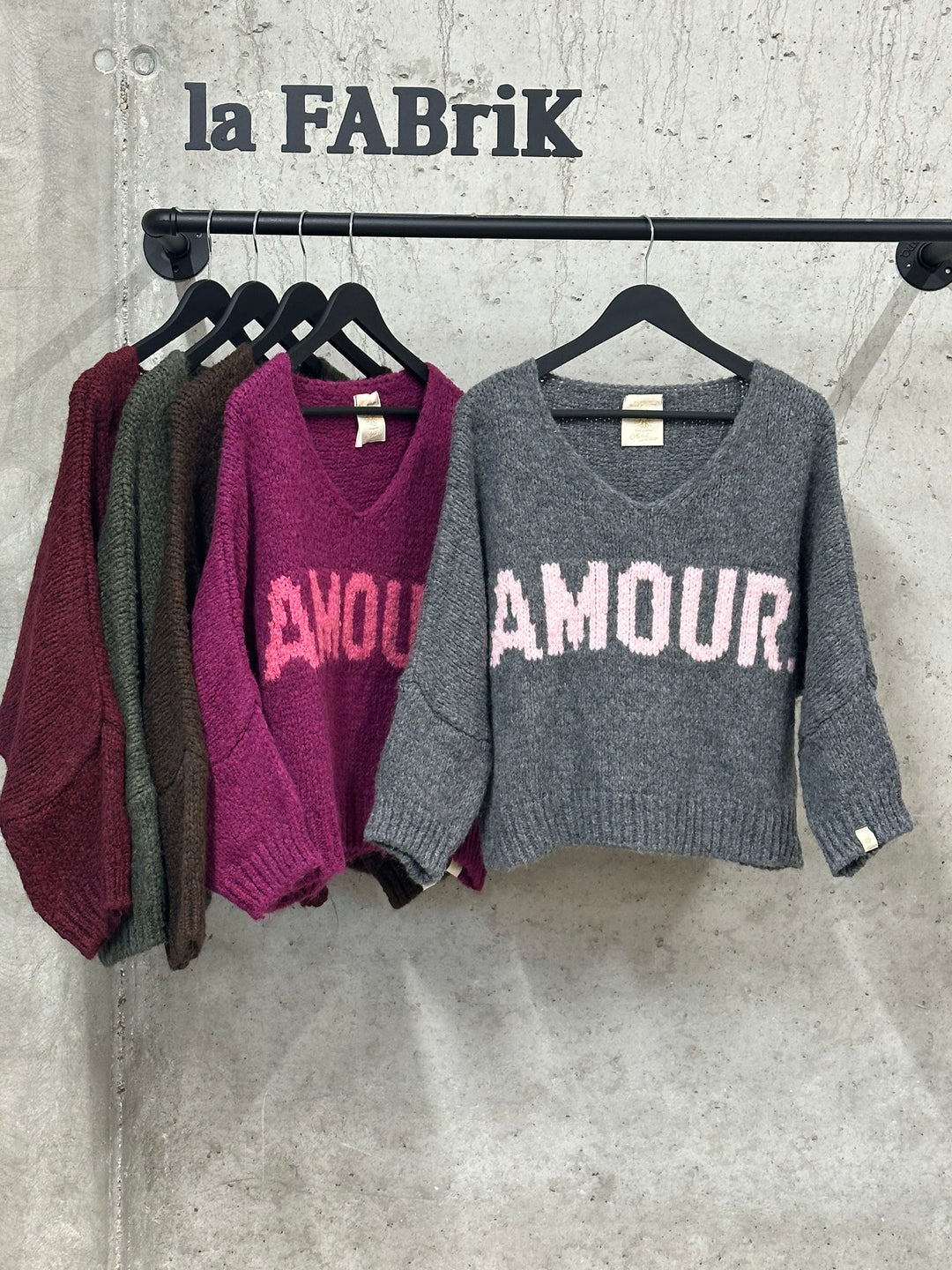 Pull court en maille "Dom" (38/42) MADE IN ITALY