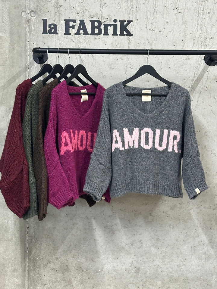 Pull court en maille "Dom" (38/42) MADE IN ITALY