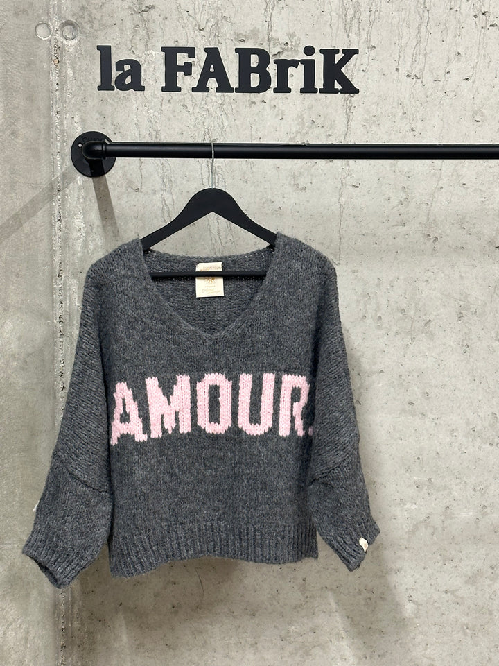 Pull court en maille "Dom" (38/42) MADE IN ITALY