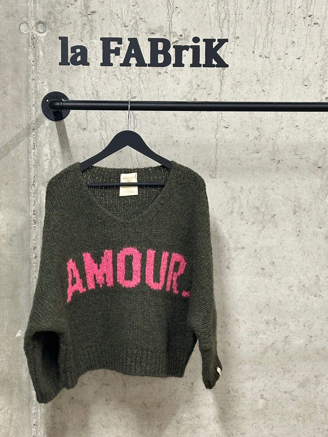 Pull court en maille "Dom" (38/42) MADE IN ITALY