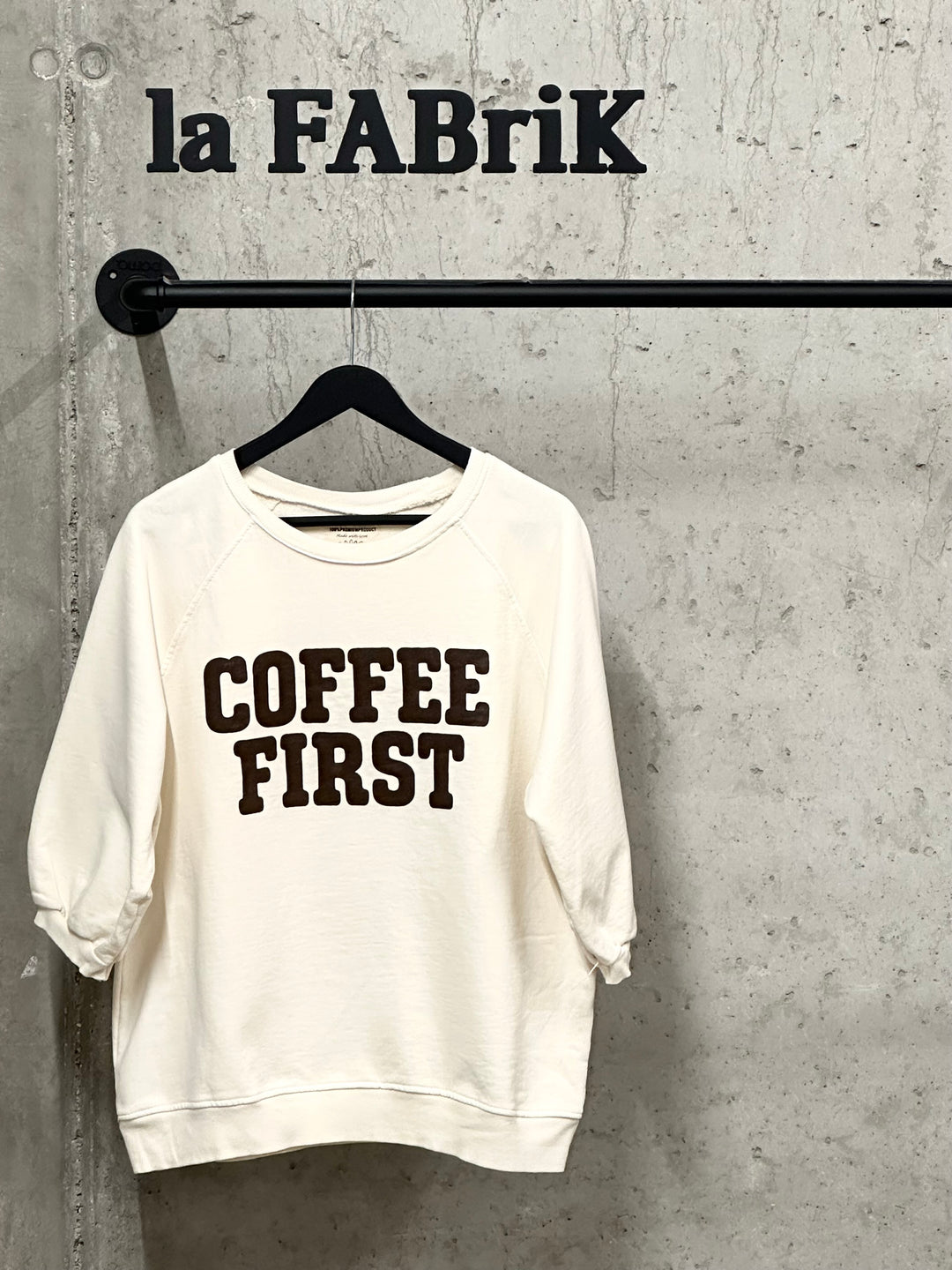 Sweat "Eliot" 100% coton (38/42) MADE IN ITALY