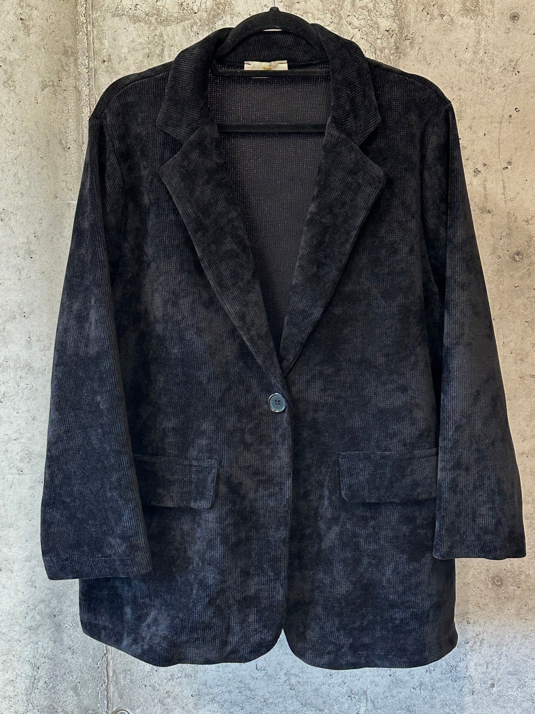 Blazer aus feinem, leichtem Cord (44/48) MADE IN 🇮🇹