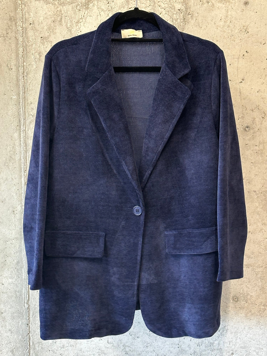 Blazer aus feinem, leichtem Cord (44/48) MADE IN 🇮🇹