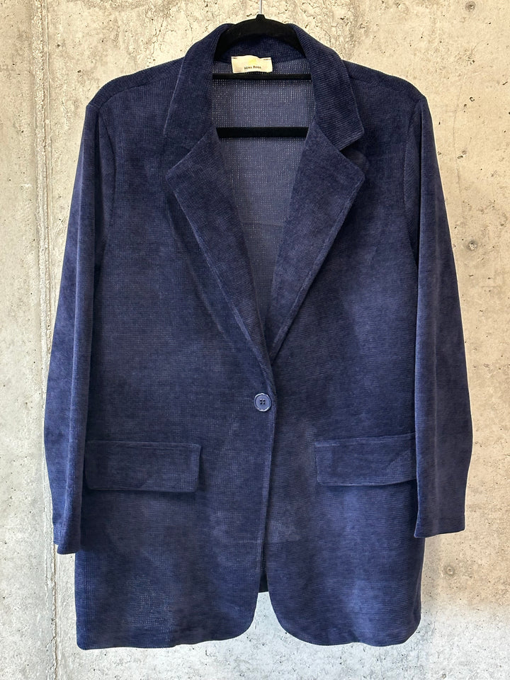 Blazer aus feinem, leichtem Cord (44/48) MADE IN 🇮🇹
