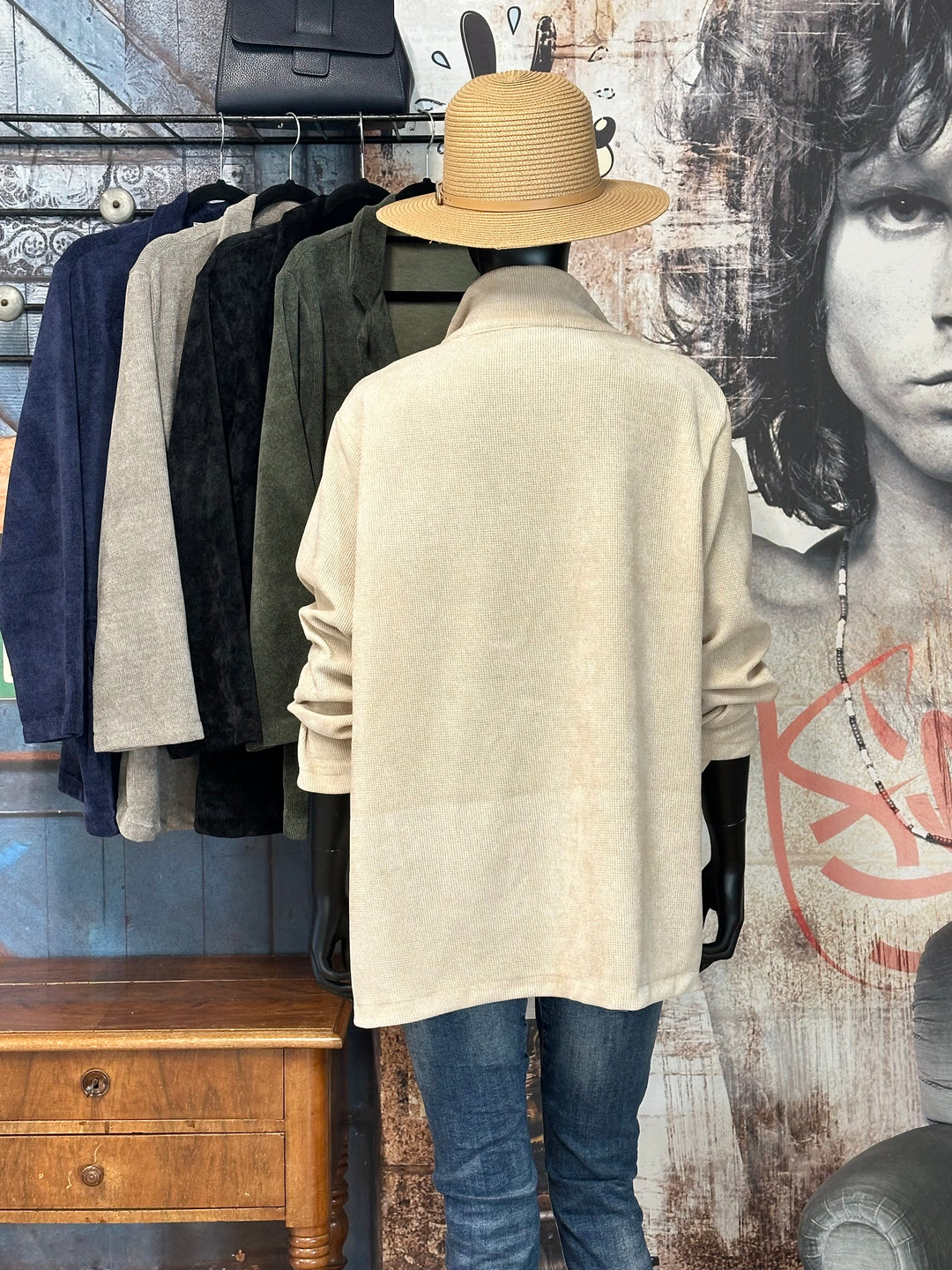 Blazer aus feinem, leichtem Cord (44/48) MADE IN 🇮🇹