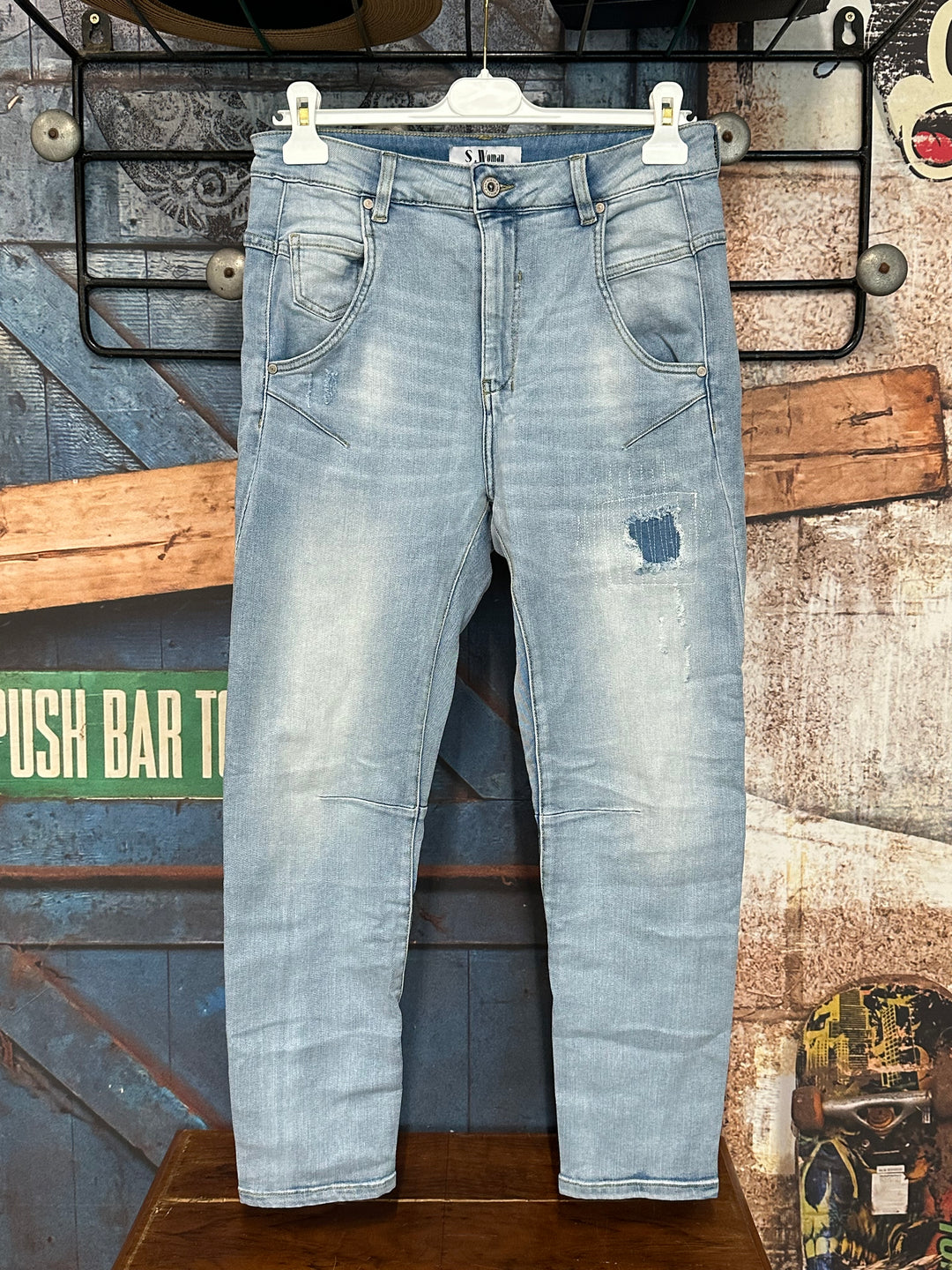 Hellblaue Jeans „Streetwear Structured“ (XS ➡️ XL)