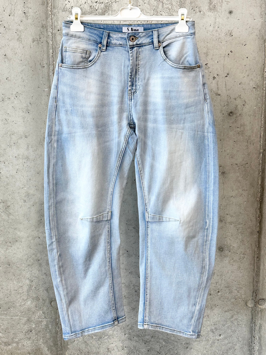 Jeans „Ballon“ hellblau Denim (S ➡️ XL)