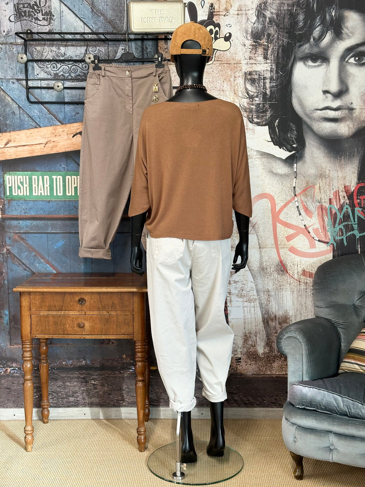 Hose in Barrel-Form  „City Chic“ (40/44) MADE IN ITALY