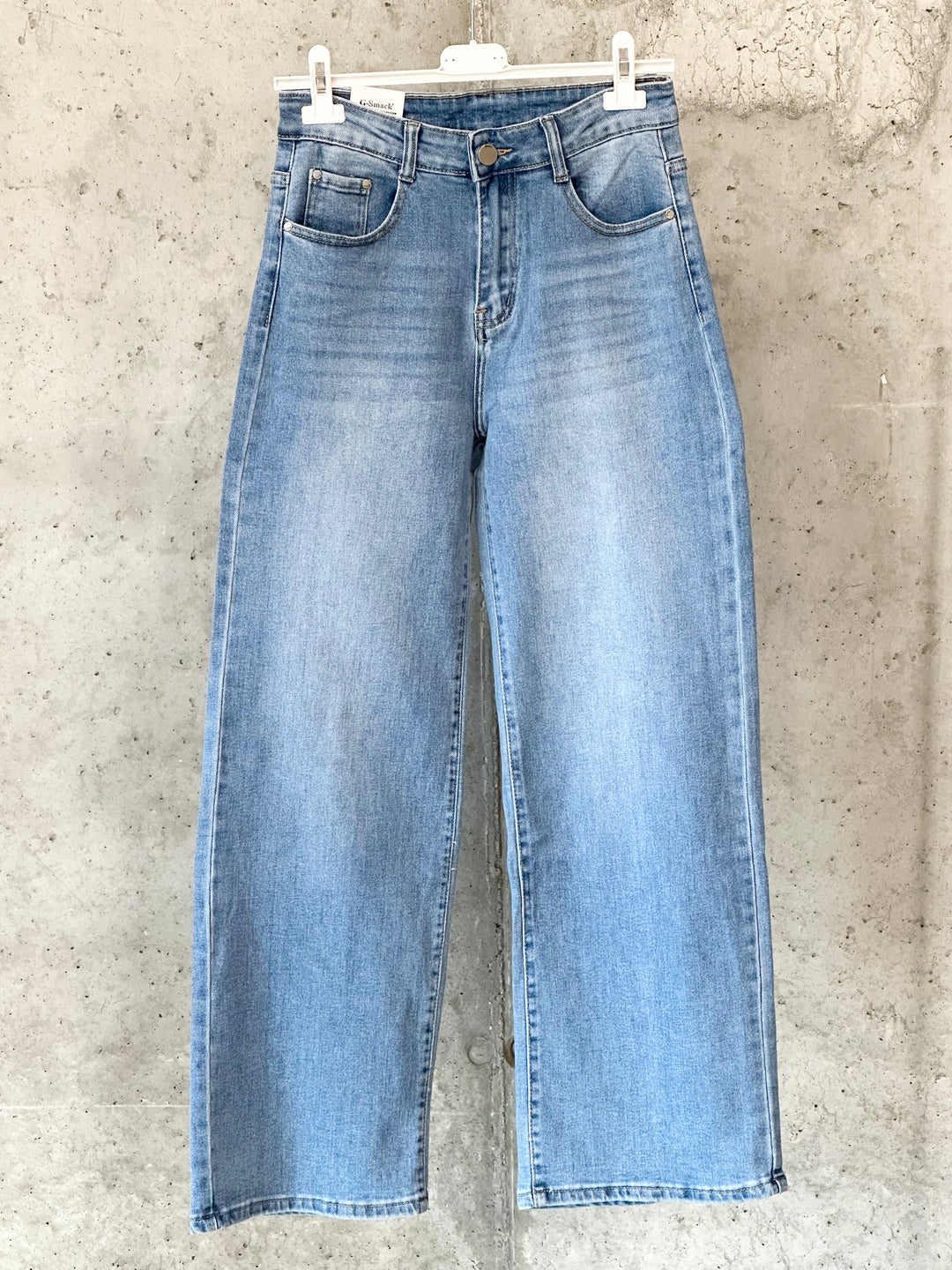 Jeans „Wide Leg“ hellblau „Denim“ (38 ➡️ 48)