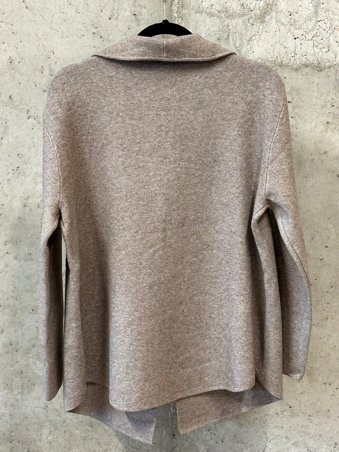 Jacke/Weste in Taupe meliert (38/42)
