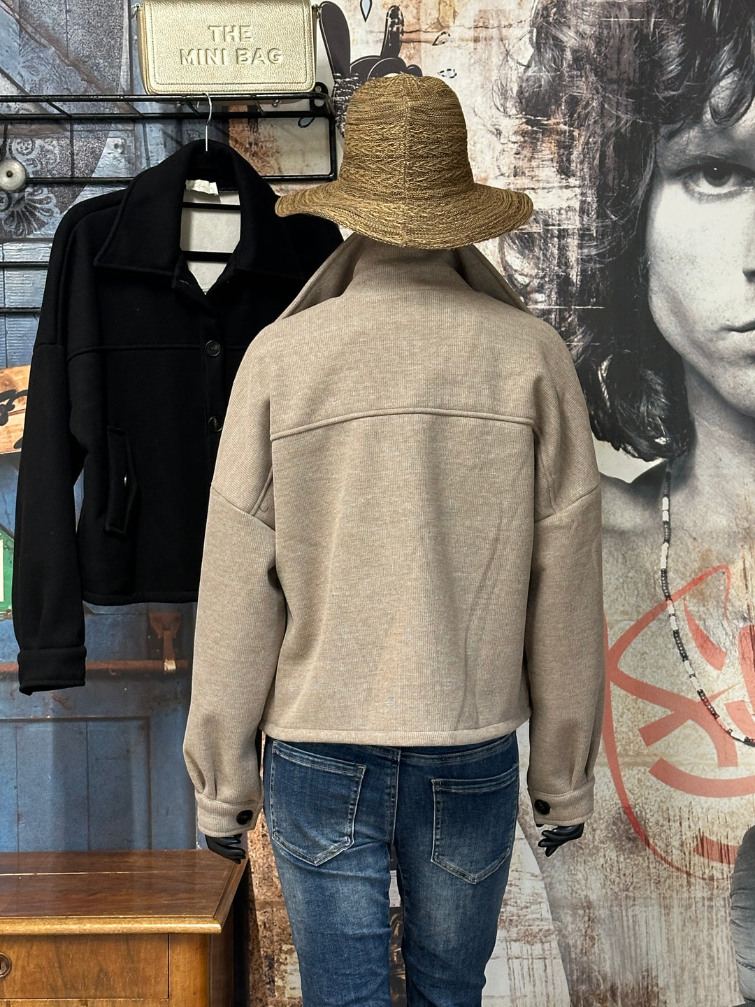 Kurze Jacke aus Rippstrick (38/42) MADE IN ITALY