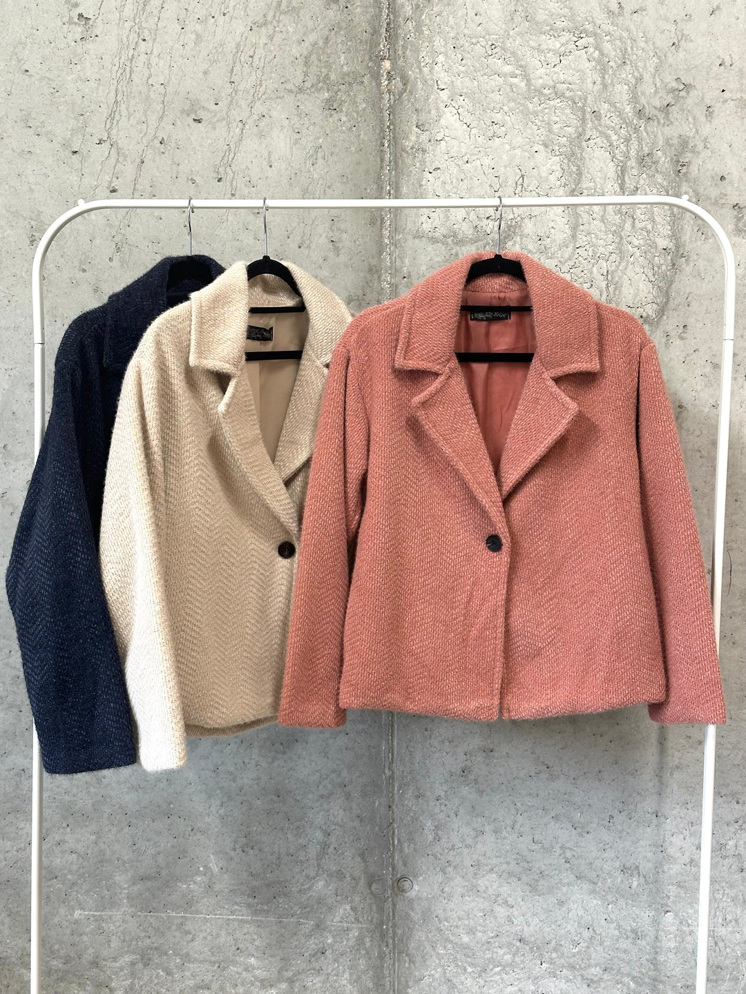 Schicke & kuschelige kurze Jacke (36/40) MADE IN ITALY