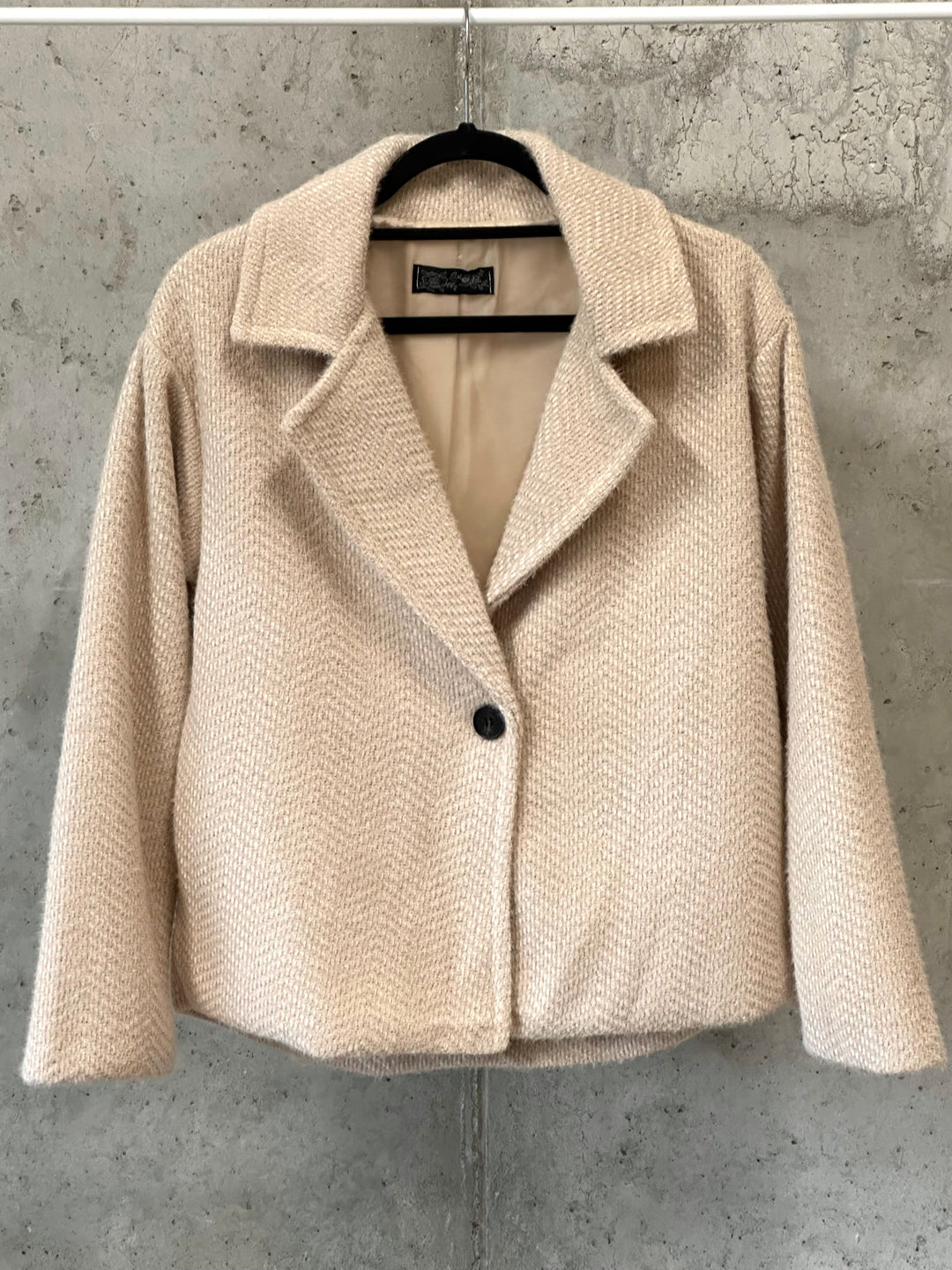 Schicke & kuschelige kurze Jacke (36/40) MADE IN ITALY