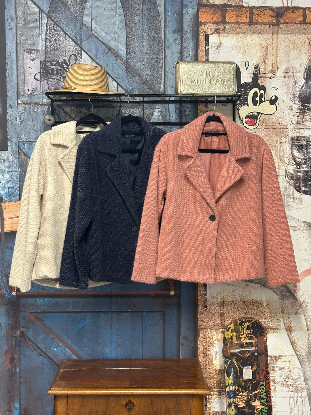 Schicke & kuschelige kurze Jacke (36/40) MADE IN ITALY