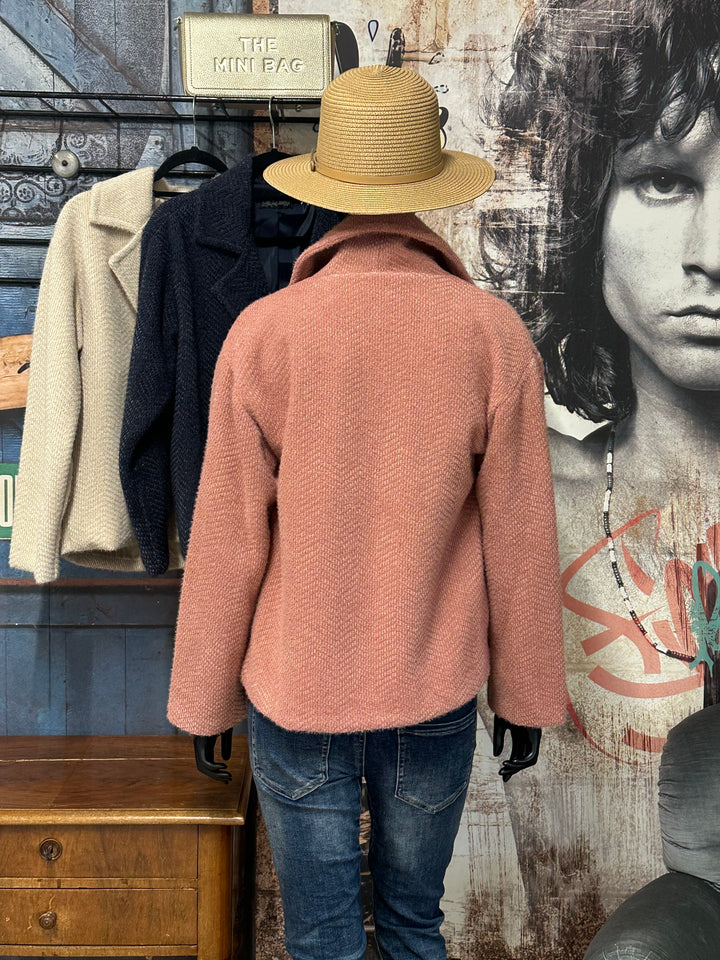 Schicke & kuschelige kurze Jacke (36/40) MADE IN ITALY